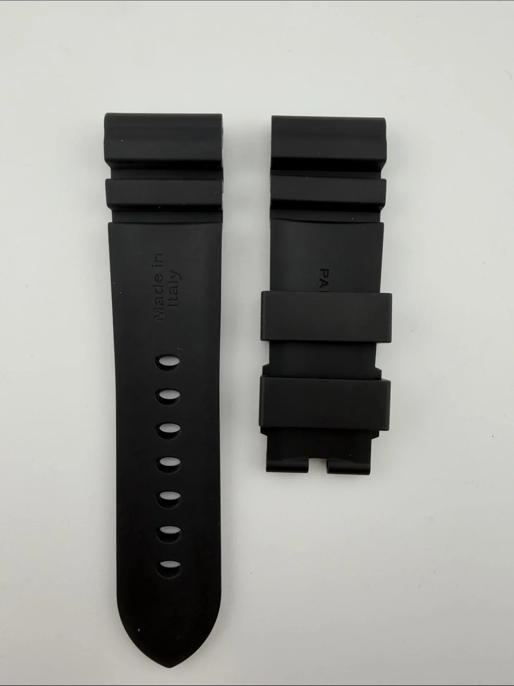 Panerai FKM Watch Strap with Logo - 24mm/22mm